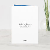 バスケットボールプレーヤーゴールデンレトリバー誕生日 カード (裏面)