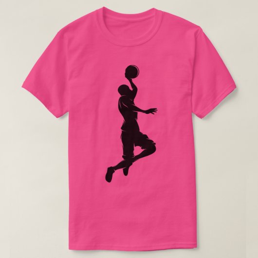 バスケットボールプレーヤー(1) Tシャツ (デザイン正面)