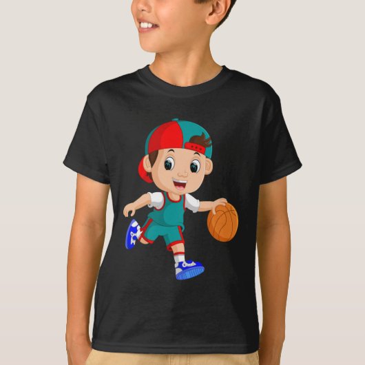 バスケットボールプレーヤー(2) Tシャツ (正面)