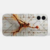 バスケットボールプロ Case-Mate iPhoneケース (裏面 (横))