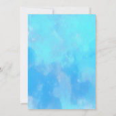 バスケットボールプール誕生日パーティー 招待状 (裏面)