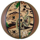 バスケットボールヘビLeopard バスケットボール (縦)