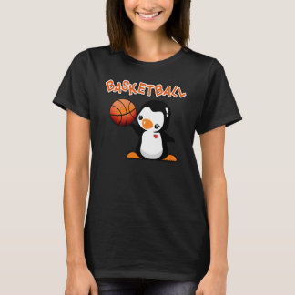 バスケットボールペンギン Tシャツ