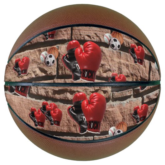 バスケットボールボクシング手袋 バスケットボール (正面)