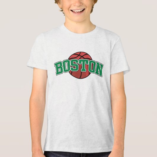 バスケットボールボストンセルティックスNBA トライブレンドＴシャツ (正面)