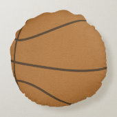 バスケットボールボーイゲームラブラウンド装飾用クッション ラウンドクッション (裏面)