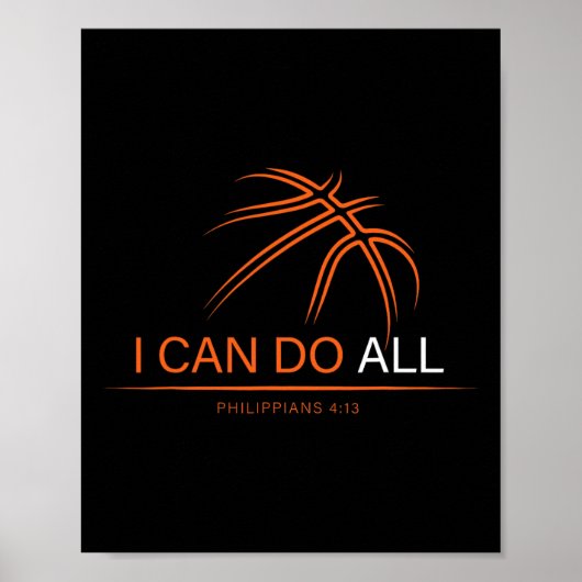 バスケットボールボーイズウィメンズ10代のガールズギフトクリスティ ポスター (正面)