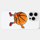 バスケットボールボーイズメンおもしろいズ女子スポーツ Case-Mate iPhoneケース (裏面 (横))