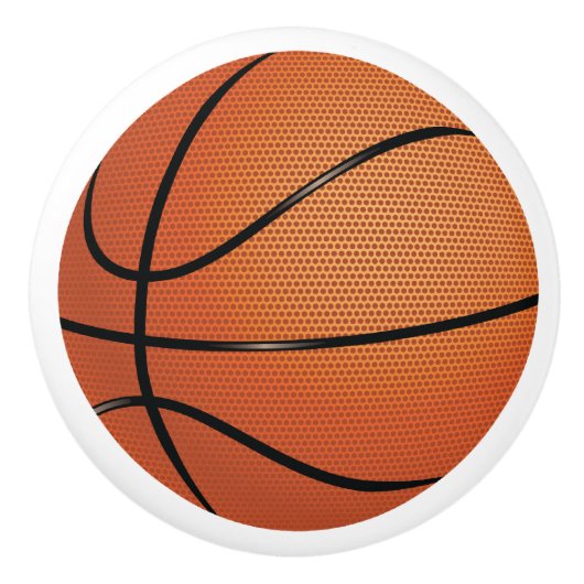 バスケットボールボーイ セラミックノブ (正面)