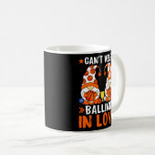 バスケットボールボールインラブ格言 コーヒーマグカップ (正面右)