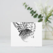 バスケットボールボール招待状 招待状 (スタンド正面)