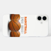 バスケットボールボール |スポーツルール Case-Mate iPhoneケース (裏面 (横))