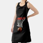 バスケットボールボール&ネット エプロン (インサイチュ)