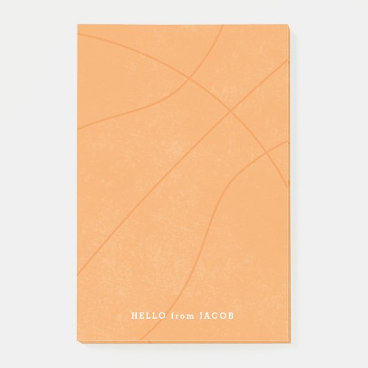 バスケットボールポストItメモ ポストイット (正面)