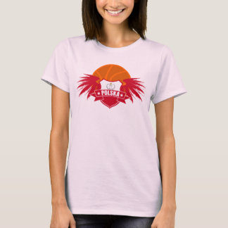 バスケットボールポーランド |ポルスカ |ポリン Tシャツ