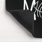 バスケットボールママコーチチームプレイヤーマザーモム マウスパッド (コーナー)