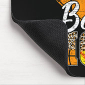 バスケットボールママハートソフトボールママヒョウ母' マウスパッド (コーナー)