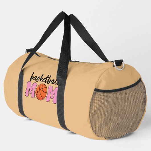 バスケットボールママママザーズの日 ダッフルバッグ (右コーナー)