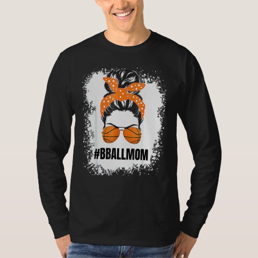 バスケットボールママママママボ誇りを持ったルバスケットボール Tシャツ (正面)