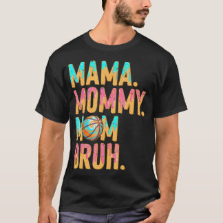 バスケットボールママ母の日 Tシャツ
