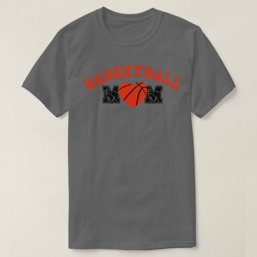 バスケットボールママ9 Tシャツ (デザイン正面)