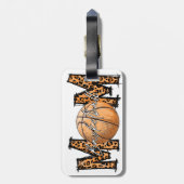 バスケットボールママ ラゲッジタグ (裏面縦)