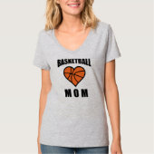 バスケットボールママTシャツ Tシャツ (正面)