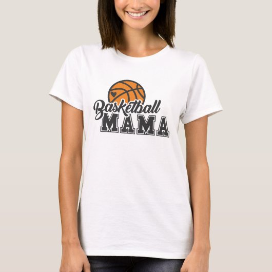 バスケットボールママTシャツ Tシャツ (正面)