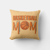 バスケットボールマムスポーツファンチームプレーヤー クッション (正面)