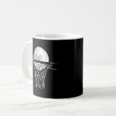 バスケットボールムーン コーヒーマグカップ (正面左)