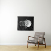 バスケットボールムーン タペストリー (インサイチュ(横))