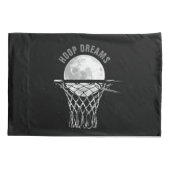 バスケットボールムーン 枕カバー (裏面)