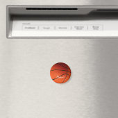 バスケットボールユーザー名カスタム マグネット (インサイチュ (食洗機))