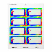 バスケットボールライト出荷ラベル ラベル (フルシート)