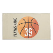 バスケットボールライト枕カバー 枕カバー (裏面)