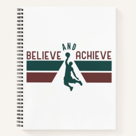 バスケットボールラバー プレイヤー バスケットボールファン ギフト ノートブック