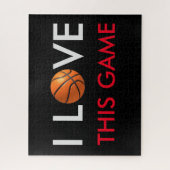バスケットボールラブゲーム ジグソーパズル (縦)