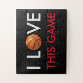 バスケットボールラブゲーム ジグソーパズル (縦)