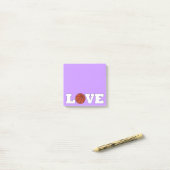 バスケットボールラブバスケットコーチデスクトップメモ帳 ポストイット (デスク上)