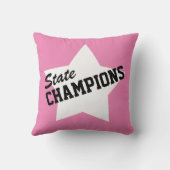 バスケットボールロッカールームのカスタムプレーヤーの名前番号 クッション (裏面)