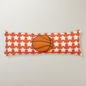 バスケットボールロッカールームのカスタムプレーヤーの名前番号 ボディピロー (裏面)