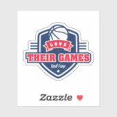 バスケットボールワシントンウィザーズJerseyチームカラー シール (シート)