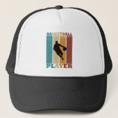 バスケットボールヴィンテージ キャップ (正面)