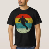 バスケットボールヴィンテージ Tシャツ (正面)