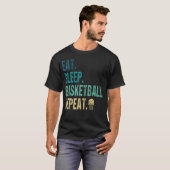 バスケットボール三昧 バスケットボール Tシャツ (正面フル)