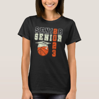 バスケットボール上級選手2023年卒業クラス Tシャツ