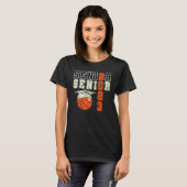 バスケットボール上級選手2023年卒業クラス Tシャツ (正面フル)