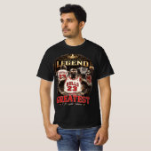 バスケットボール伝説23 グラフィックTシャツ メンズ Tシャツ (正面フル)