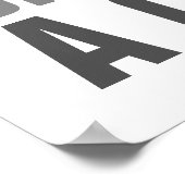 バスケットボール信じのアートワークを夢で実現するポスター ポスター (角)