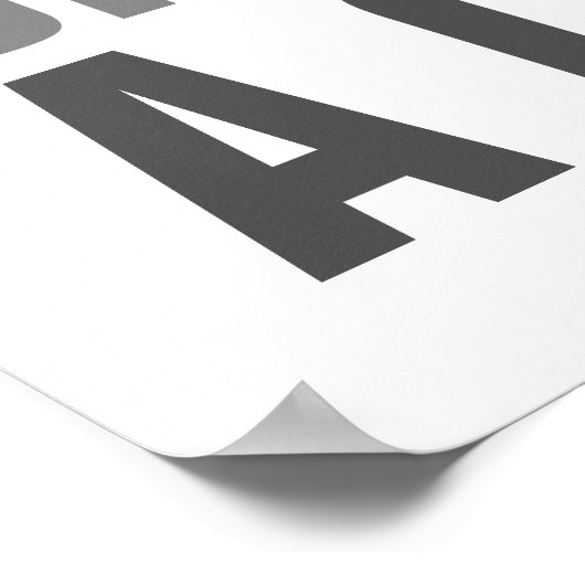 バスケットボール信じのアートワークを夢で実現するポスター ポスター (角)